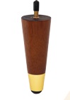 [WL115-03A] SOFA WOODEN LEG WL115-03A - STRAIGHT