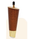 [WL120-03B] SOFA WOODEN LEG WL120-03B - BEND
