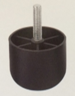 [PL135] SOFA PLASTIC LEG PL135