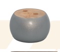 [WL145-S] SOFA WOODEN LEG WL145-S