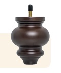[WL0210F] SOFA WOODEN LEG WL-0210F