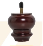 [WL108-1R] SOFA WOODEN LEG WL108-1R