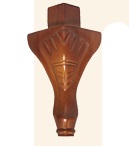 [WL125-1G] SOFA WOODEN LEG WL125-1G