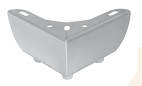 [SL115] SOFA STEEL LEG SL115 - SILVER  (L-PLAIN)