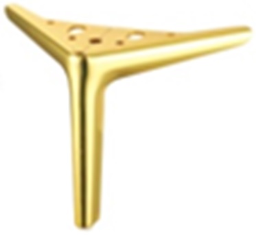 [SL220-G] SOFA STEEL LEG SL220 - GOLD (20CM)