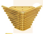 [SL1002-G] METAL SOFA LEG SL1002 - GOLD