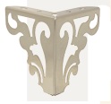 [SL1012-BZ (15CM)] SOFA STEEL LEG SL1012 - BRONZE --15CM