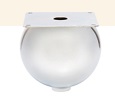 [SL1101-S] METAL SOFA LEG SL1101 - SILVER