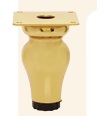 [SL1203-G] METAL SOFA LEG SL1203 - GOLD