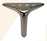 [SL1204-B] SOFA METAL LEG SL1204 - BLACK