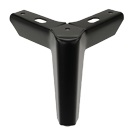 [SL1206-B] SOFA METAL LEG SL1206 - BLACK