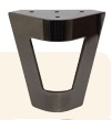 [SL1307-B] METAL SOFA LEG SL1307 - BLACK