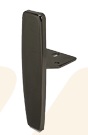 [SL1402-B] SOFA METAL LEG SL1402 - BLACK
