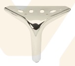 [SL1404-S] SOFA METAL LEG SL1404 - SILVER