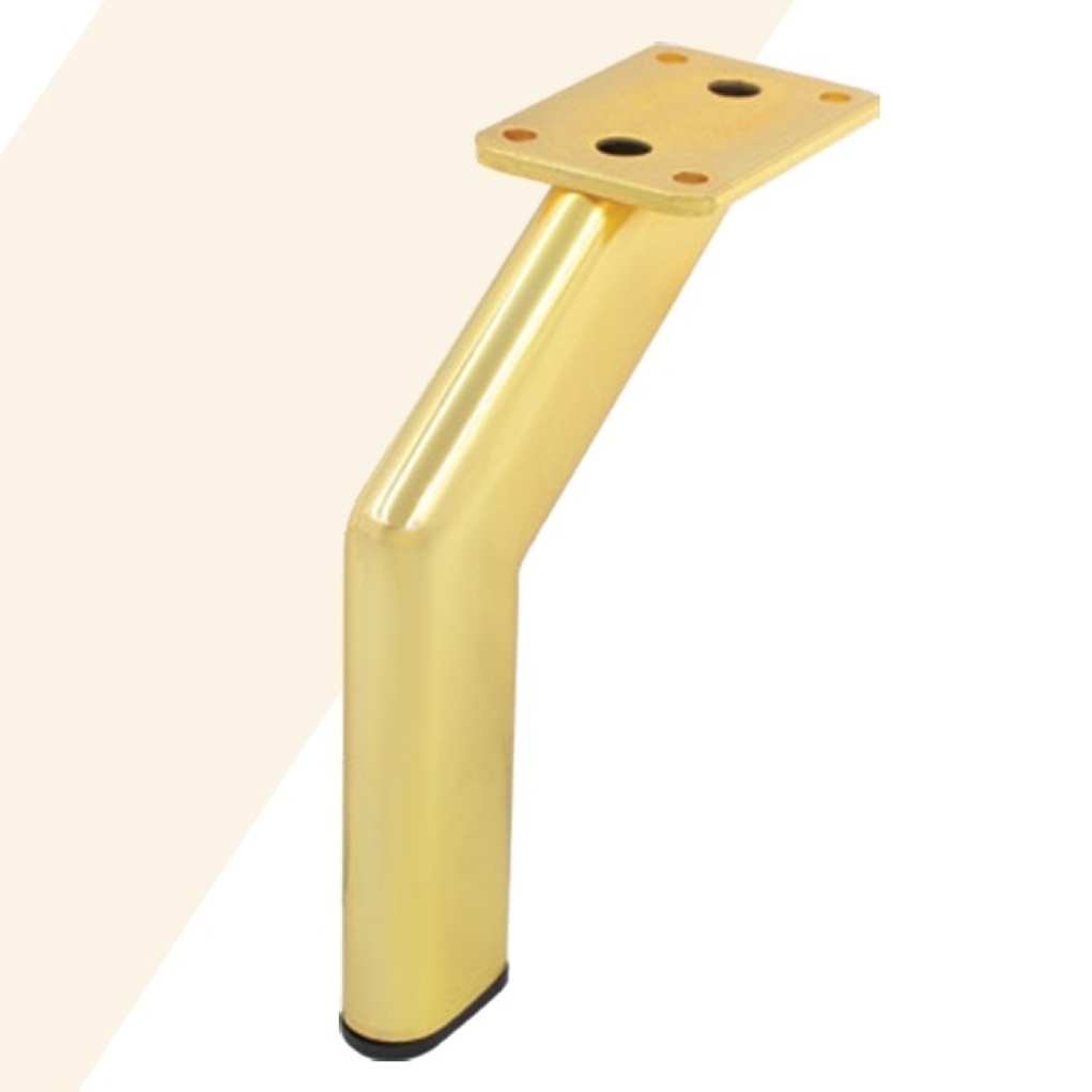 [SL1502-G] SOFA STEEL LEG SL1502 - GOLD (15CM)