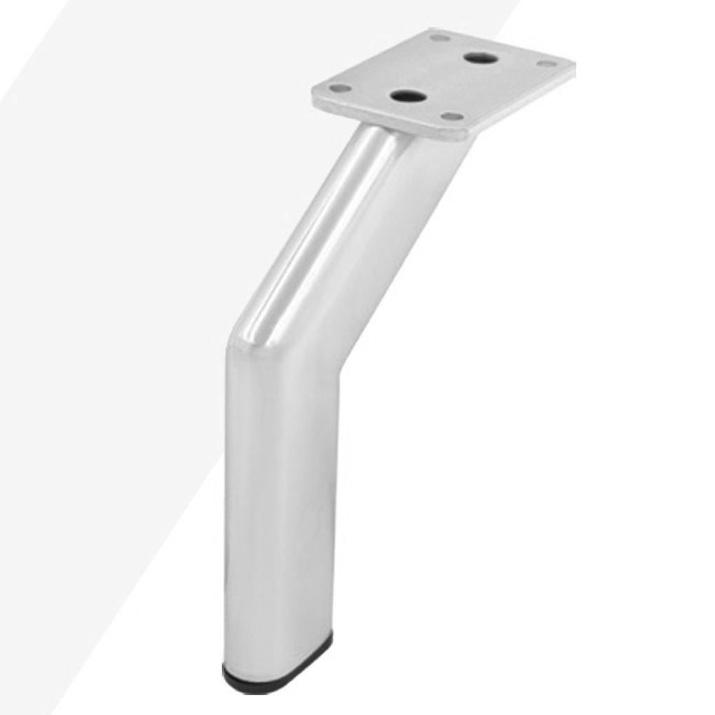 [SL1502-S] SOFA STEEL LEG SL1502 - SILVER (15CM)