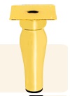 [SL1504-G] SOFA STEEL LEG SL1504 - GOLD (15CM)