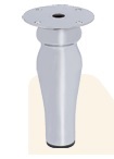 [SL1506-S] SOFA STEEL LEG SL1506 - SILVER (15CM)