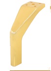 [SL1509-G] SOFA STEEL LEG SL1509 - GOLD (15CM)
