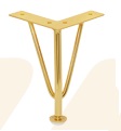 [SL1515-G] METAL SOFA LEG SL1515 - GOLD