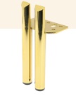 [SL1524-G] SOFA METAL LEG SL1524 - GOLD
