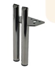[SL1524-B] SOFA METAL LEG SL1524 - BLACK