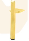 [SL1501-B] SOFA STEEL LEG SL1501 - BLACK (15CM)
