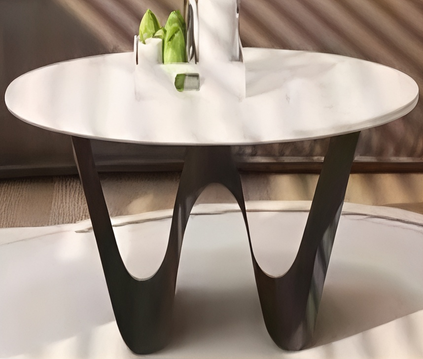 [CT-01] 1 PCS STONE TOP CENTER TABLE - 120*60*40 - CT-01