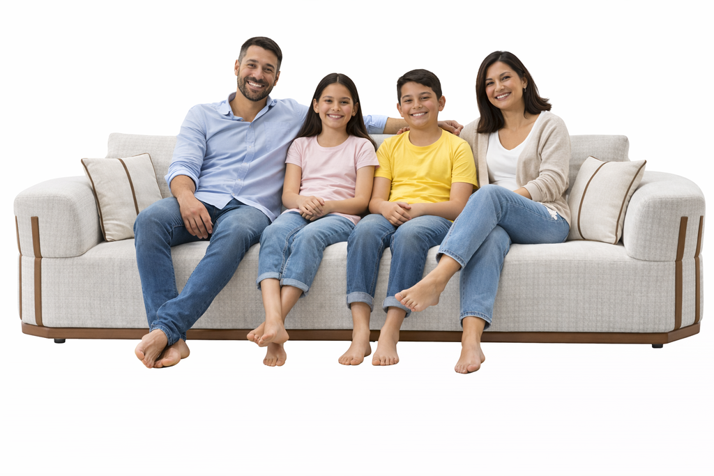 [MC4S-A918] 4 SEATER SOFA SET - REF HF-A918