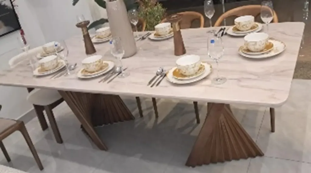 [DT-WT056(8S)] WT056 - 8 SEATER DINING TABLE   SIZE:240*110*75